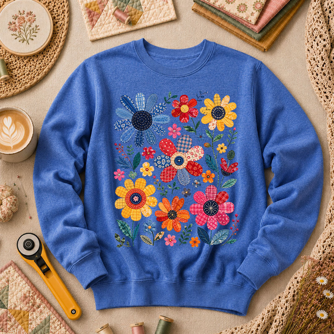 Long Sleeve Heather True Royal
